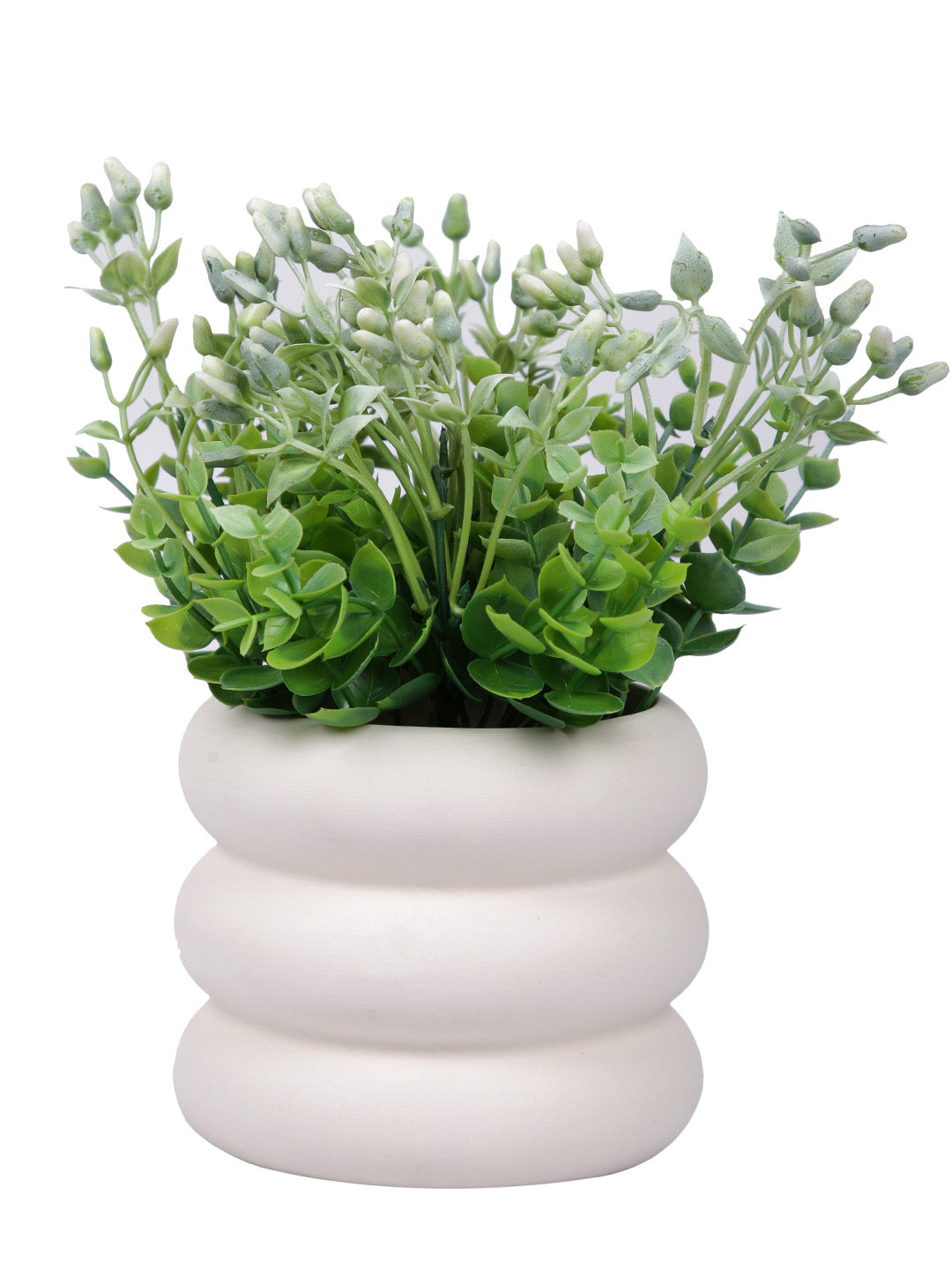 Circular Disc Shape Ceramic Planter - Small - Default Title (CHC22474SM)