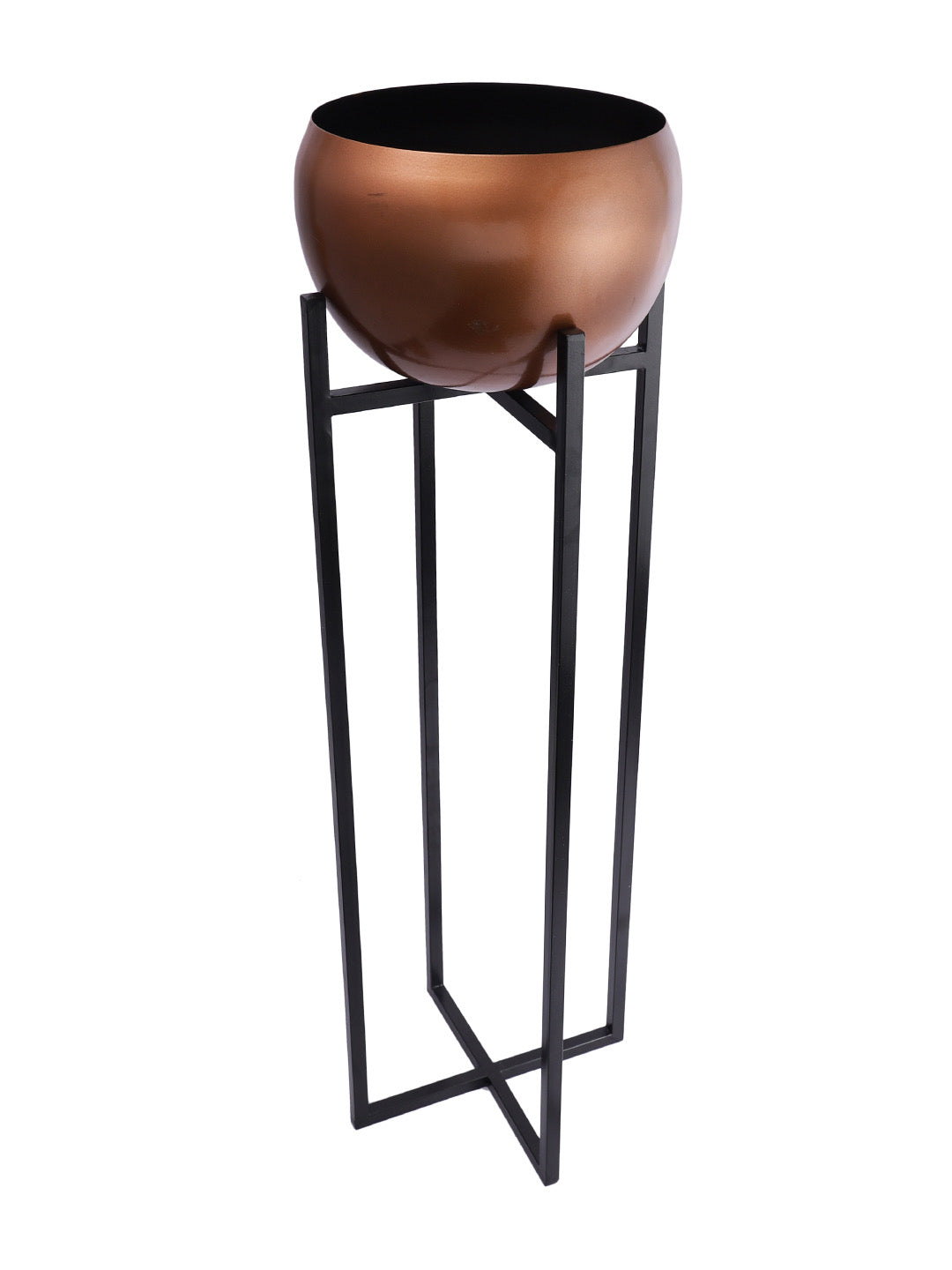 Metal Planter with Stand - Default Title (CHM2124)
