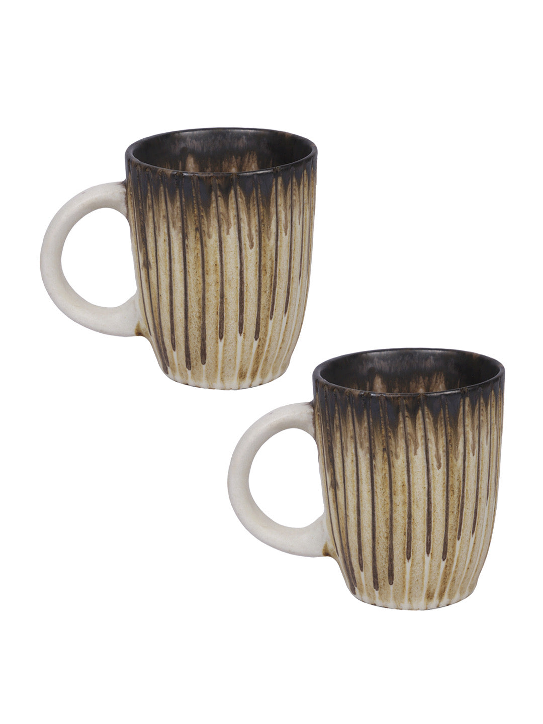 Set of 2 Modern Large Coffee Mug - Default Title (CUP2131_2)