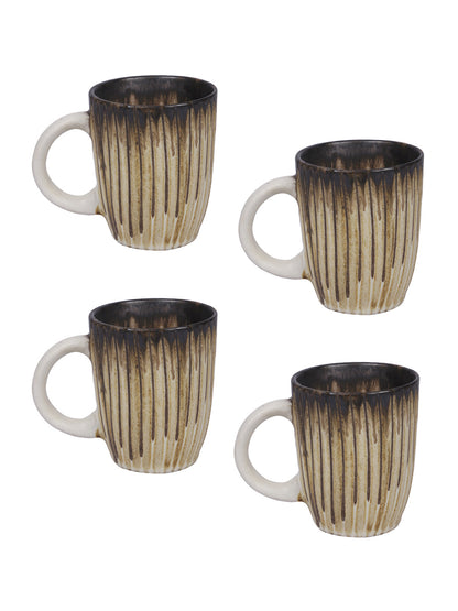 Set of 4 Modern Large Coffee Mug - Default Title (CUP2131_4)