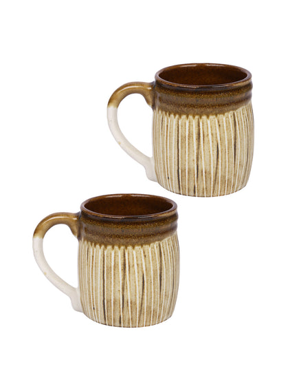 Set of 2 Textured Coffee/Tea Mug - Default Title (CUP2135_2)