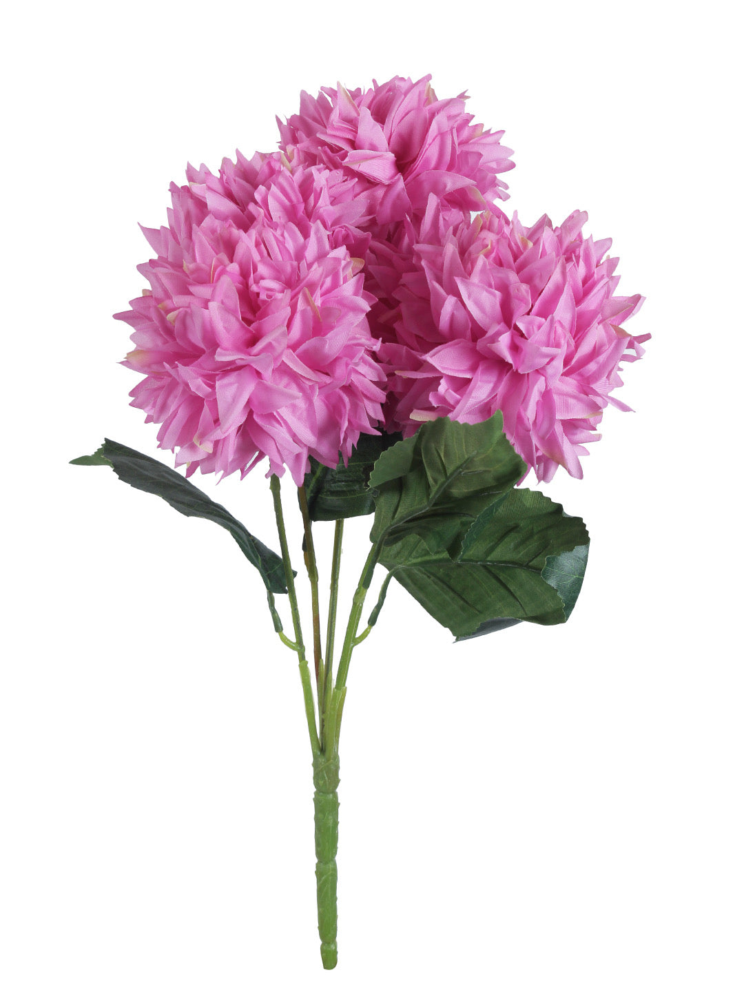 Bunch of 5 Purple Artificial Chrysanthemum Flowers - Default Title (FL20389PU)