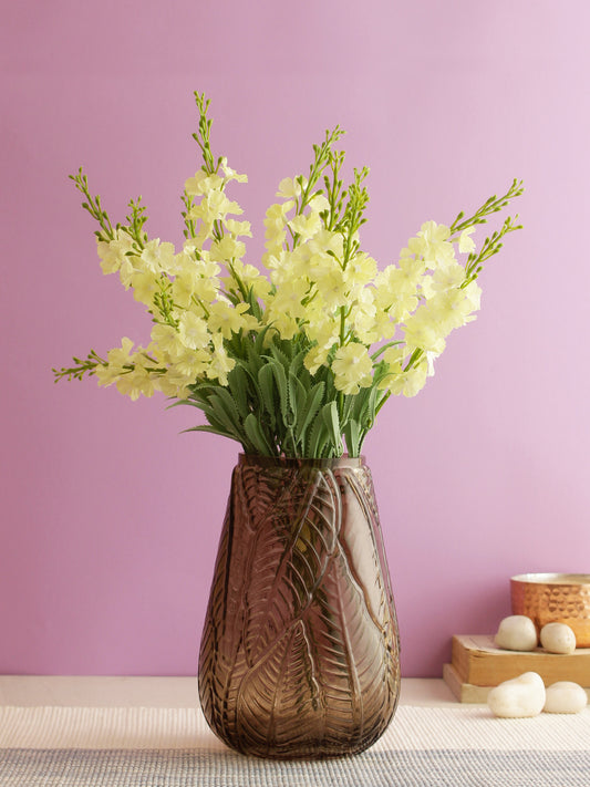 Enchanting Set of Hyacinth Flowers-Yellow-Set of 4 - Default Title (FL2083YE)