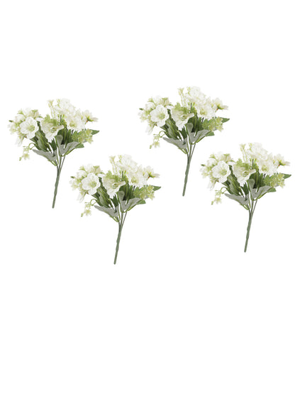 Lovable Bunch of Flowers-White-Set of 4 - Default Title (FL2089WH)