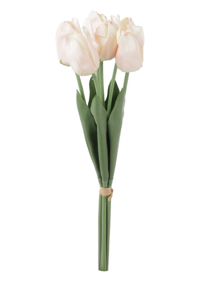 TAYHAA Set of 6 Realistic Charm Shaded Tulip Flower stick - Default Title (FL21203PE)