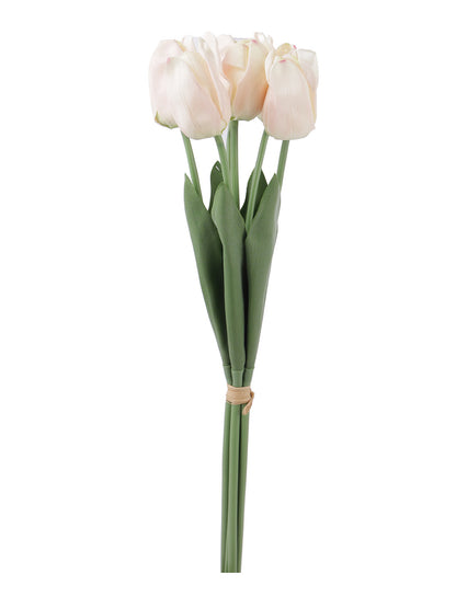 TAYHAA Set of 6 Realistic Charm Shaded Tulip Flower stick - Default Title (FL22203PE_6)