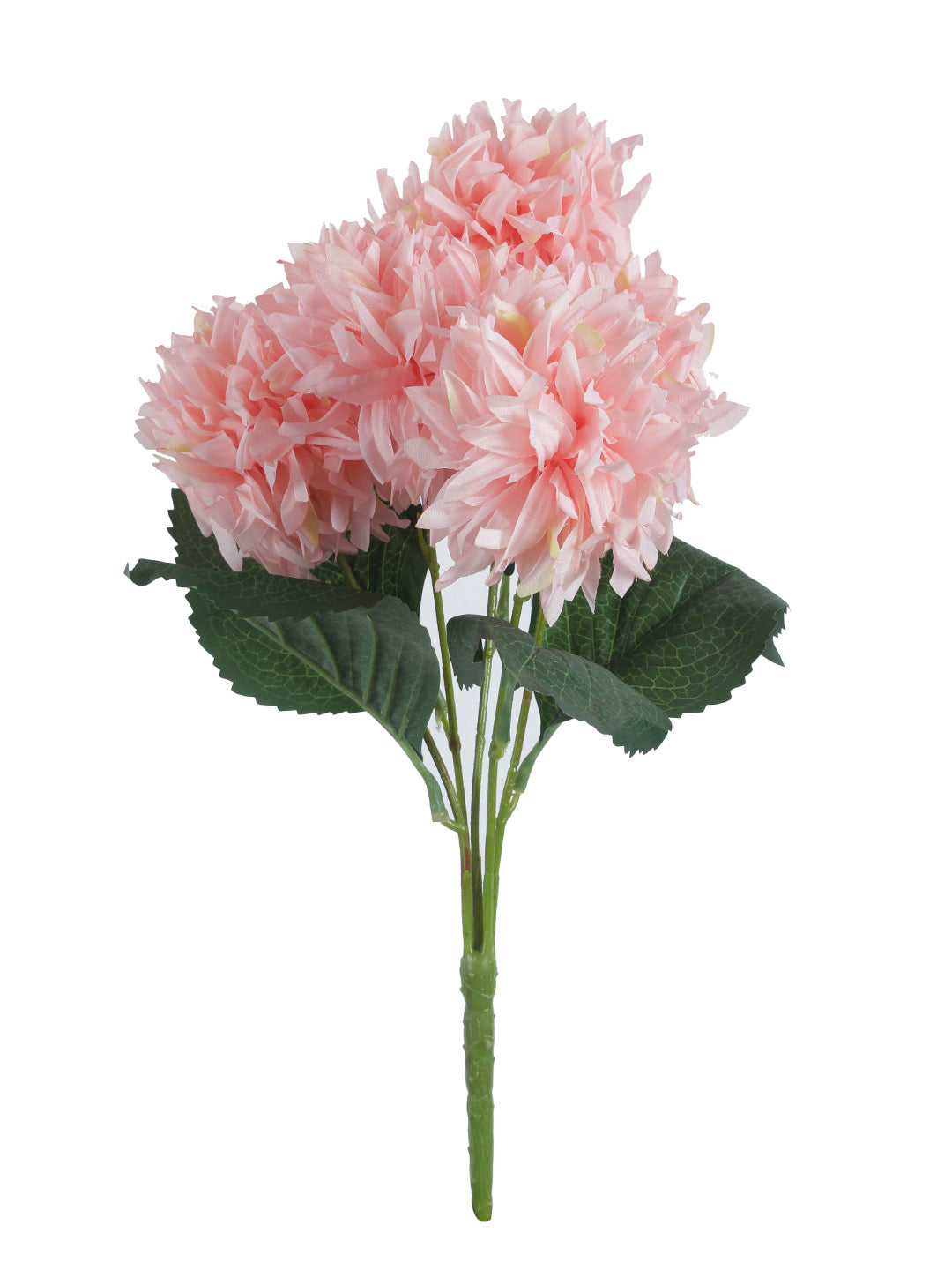 Bunch of 5 Pink Artificial Chrysanthemum Flowers - Default Title (FL22389PI)