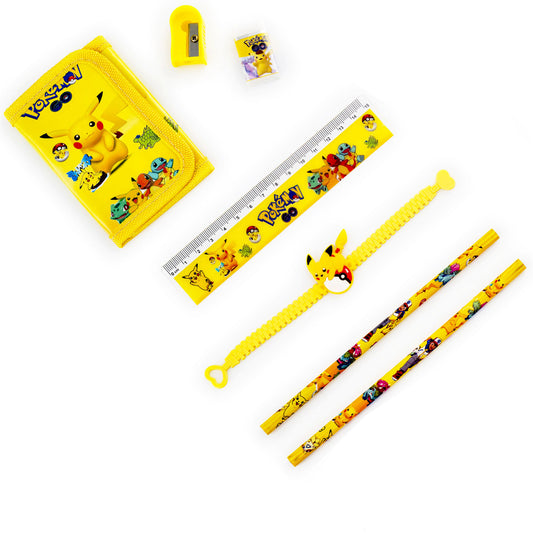 Aapno Rajasthan Cute Pikachu Pouch Box & rakhi Kids Hamper - Default Title (HPR18212)