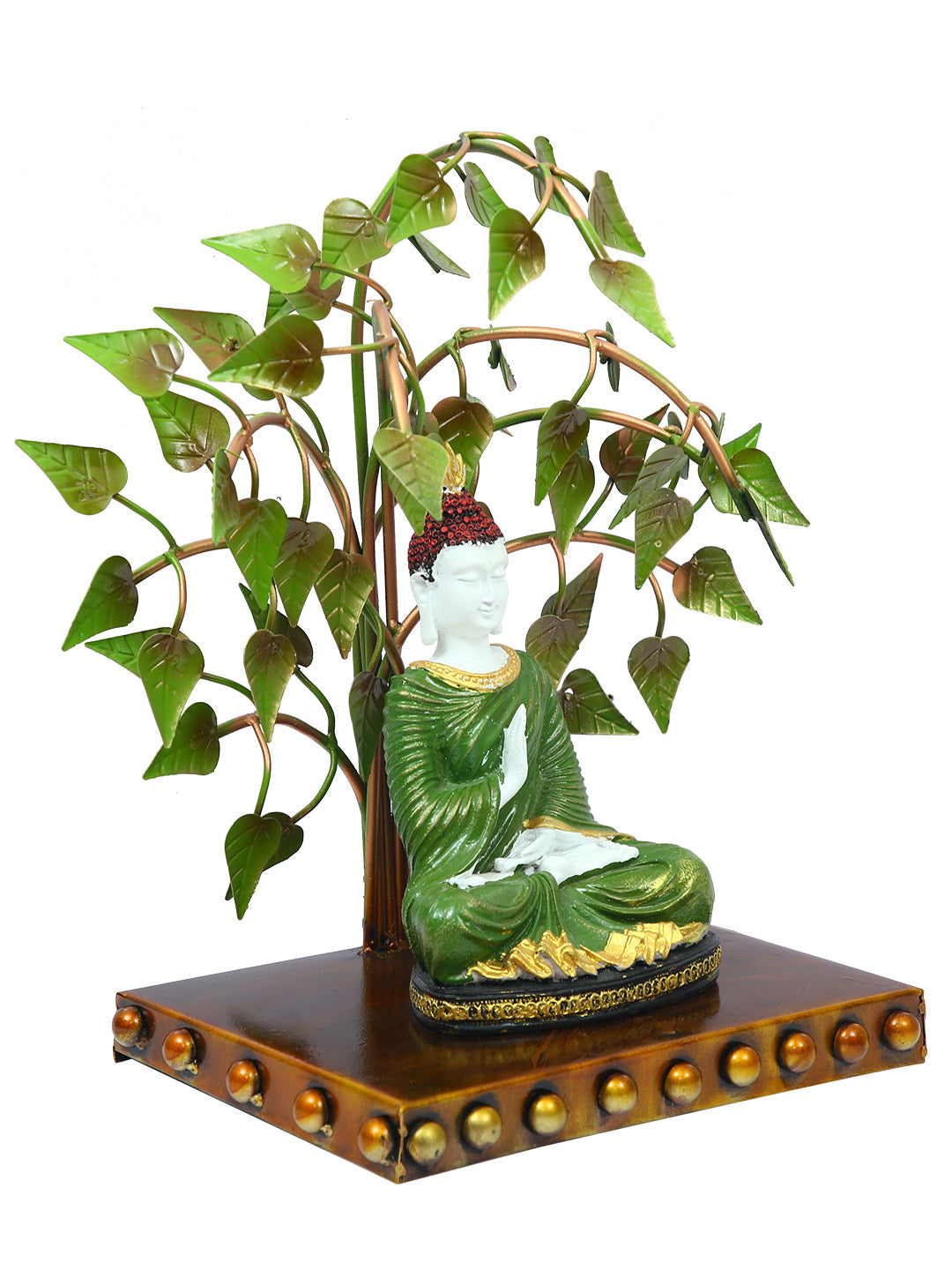 Mahatma Buddha And Tree Set (Showpiece) - Default Title (JDPMA2145)