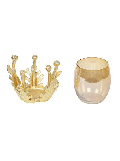 Grandiloquent Candle Holder Set of 2 - Default Title (JDPVED2162_2)