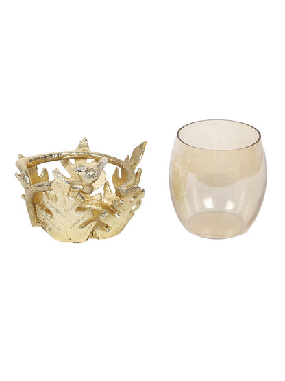 Grandiloquent Candle Holder Set of 2 - Default Title (JDPVED2162_2)