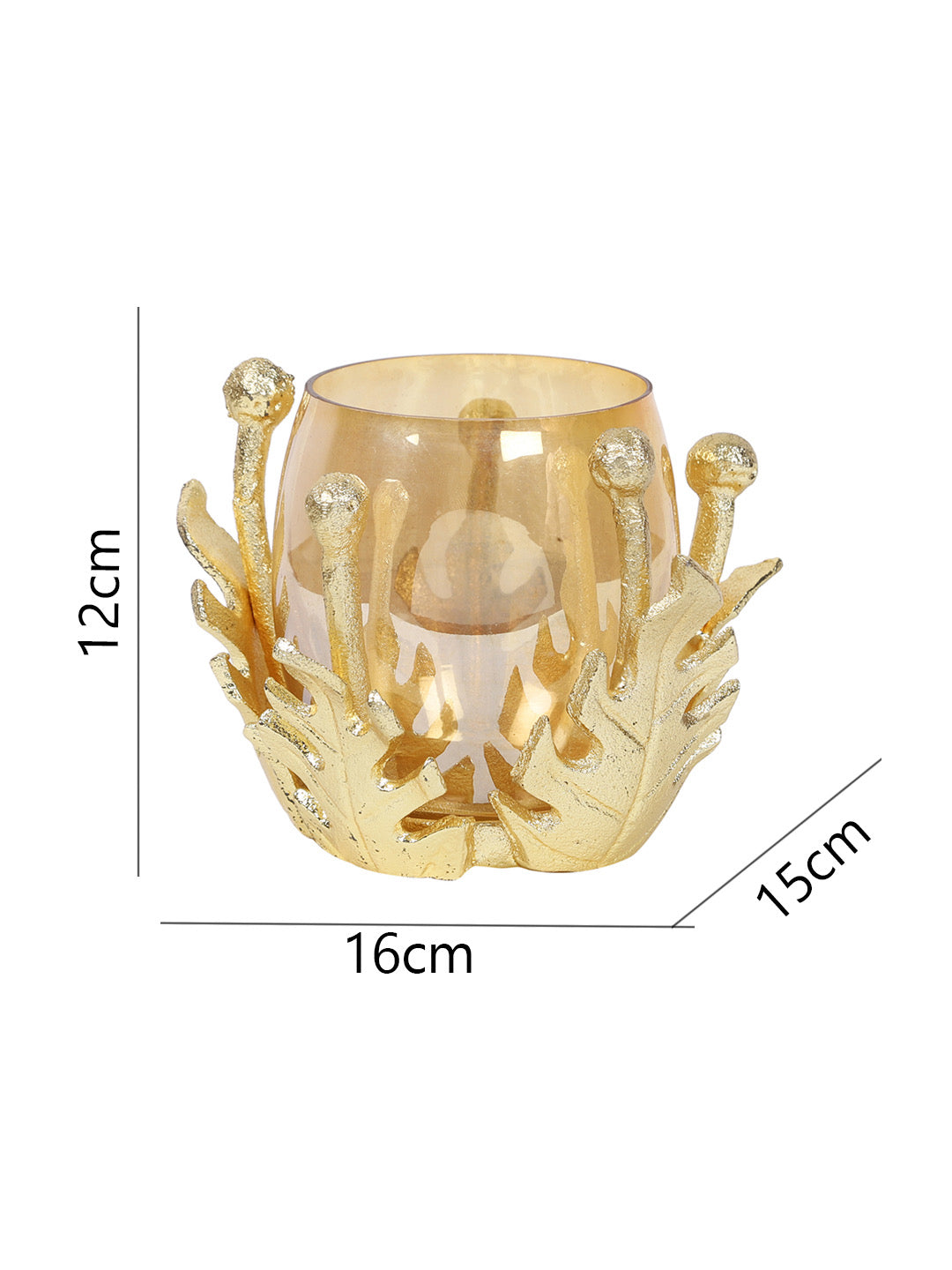 Grandiloquent Candle Holder Set of 2 - Default Title (JDPVED2162_2)