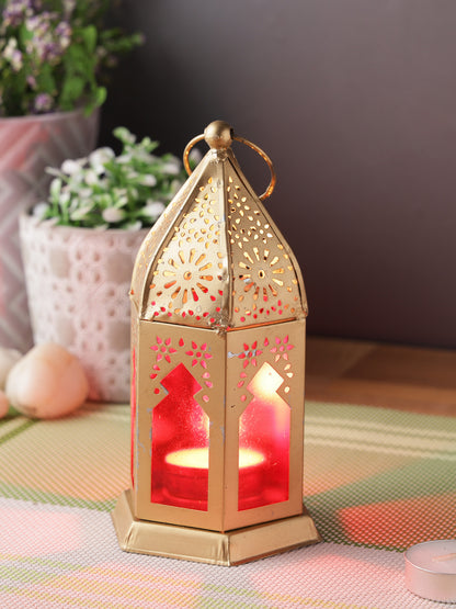 Decorative Antique Copper Finish Moroccan Lanterns - Default Title (LAMM2103)