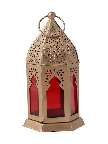 Decorative Antique Copper Finish Moroccan Lanterns - Default Title (LAMM2103)