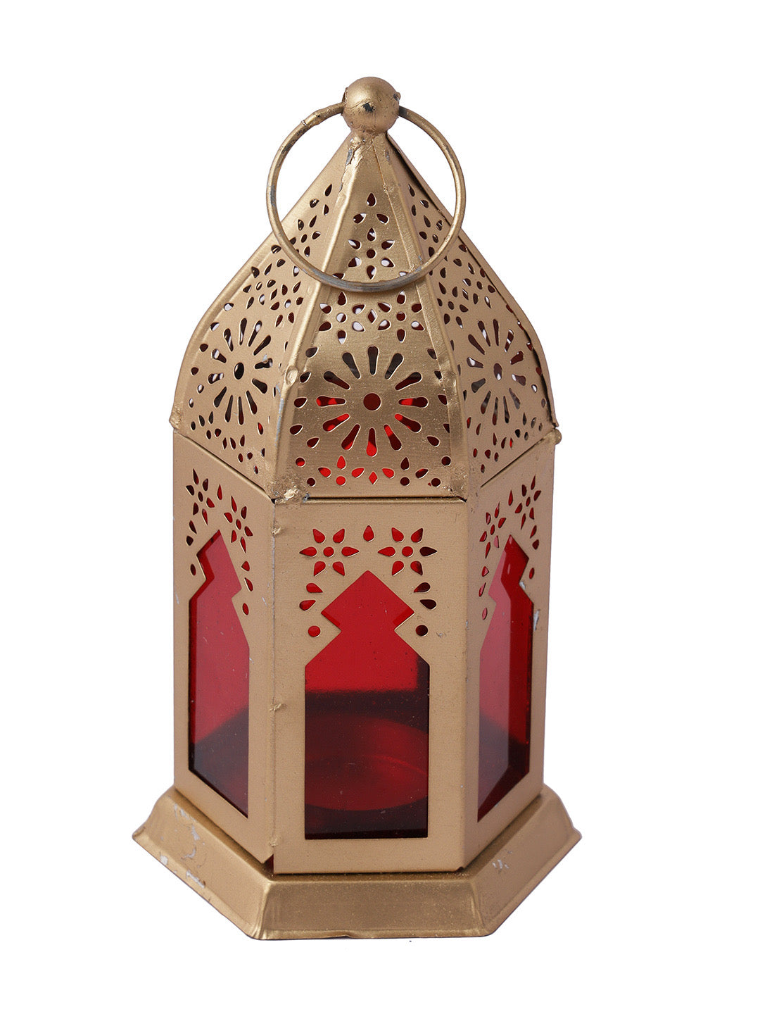 Decorative Antique Copper Finish Moroccan Lanterns - Default Title (LAMM2103)