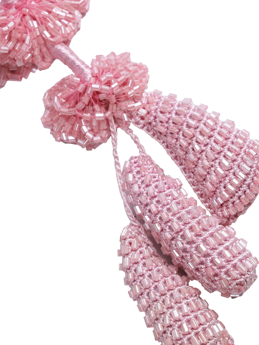Pink Weaved Lumba Rakhi - Only Rakhi (LM22904)