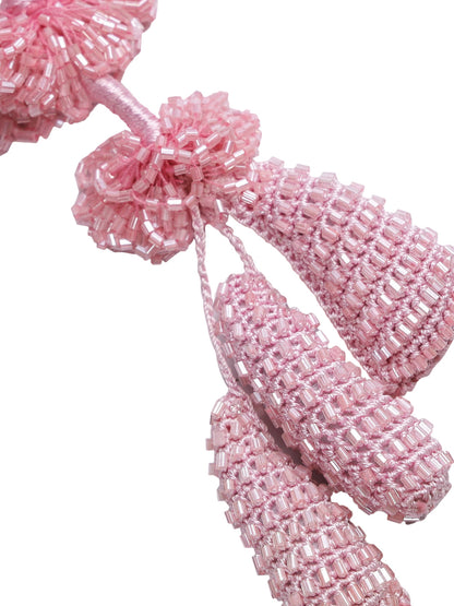 Pink Weaved Lumba Rakhi - Only Rakhi (LM22904)