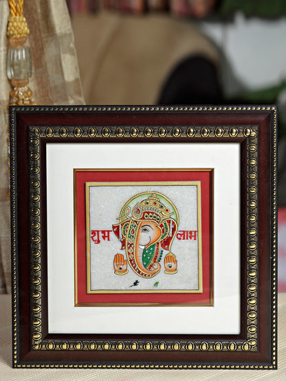 Gold Painted Lord Ganesh Hanging - Default Title (MAR1108)