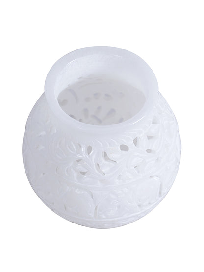 Matki Shape Marble Tealight Holder - Default Title (MARA2221)