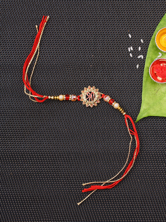 Traditional Shree Rakhi for Brother - Default Title (PRS21041)