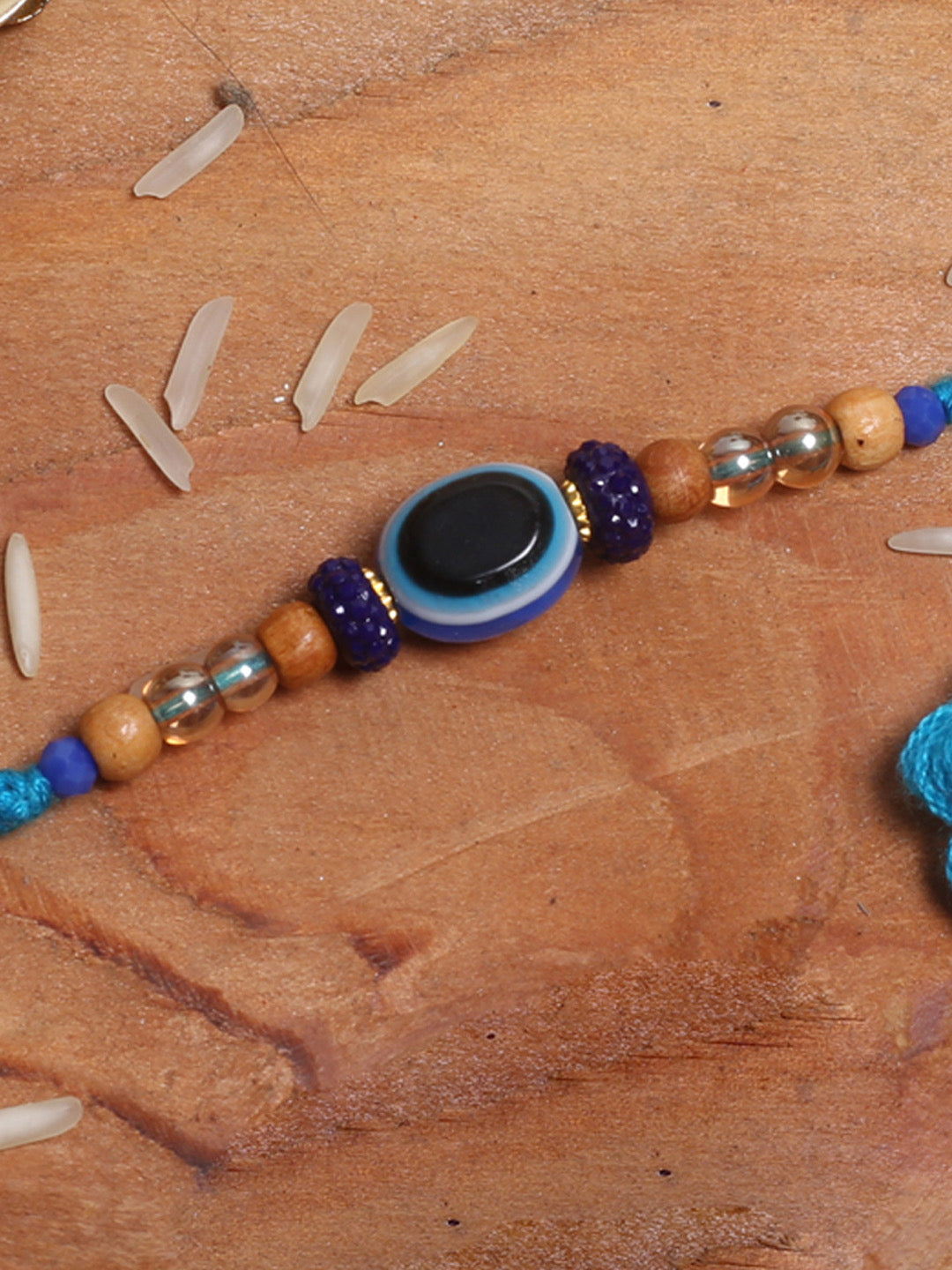 Traditional Evil Eye Rakhi - Default Title (PRS2151)