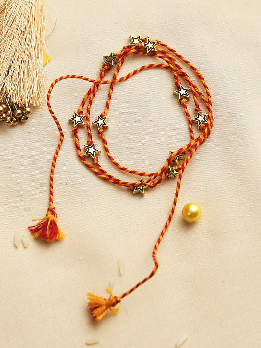 Starry Beaded Rakhi - Only Rakhi (PRS2213)