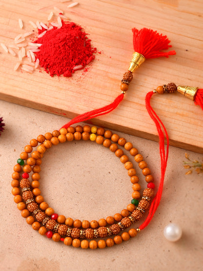 Elegant Beads Moli Thread Rakhi - Only Rakhi (PRS23137)