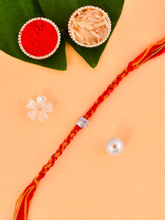 CZ Braided Exclusive Rakhi - Only Rakhi (PRS2359)