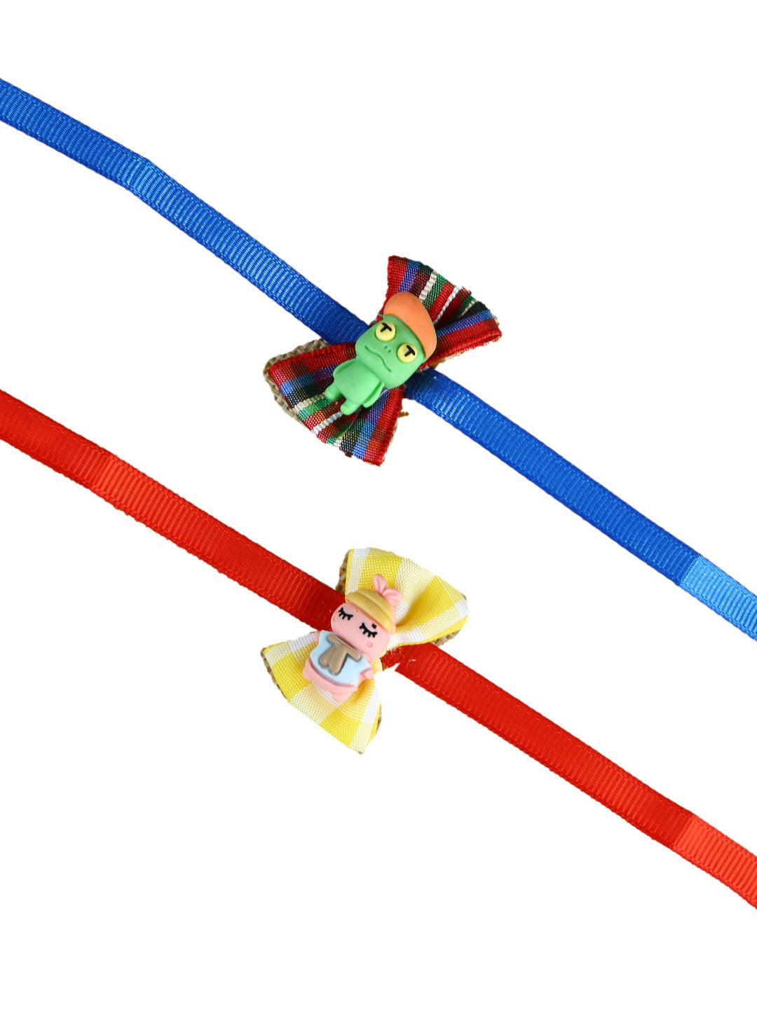 Baby Frog and Baby Rabbit Kid's Rakhi Set of Two - Default Title (PST21206)