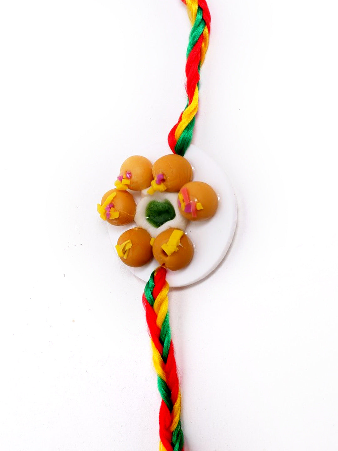 Set of 2 Tasty Samosa and Laddu Kid's Special Rakhi - Default Title (PST21221)