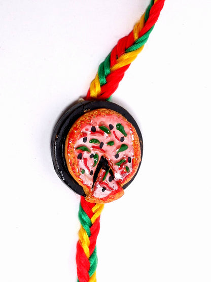 Set of 2 Kid's Pizza Rakhi - Default Title (PST21224)