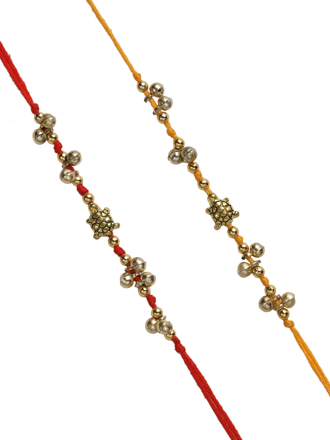 Good Luck Turtle Rakhi Set of Two - Only Rakhi (PST22602_2)