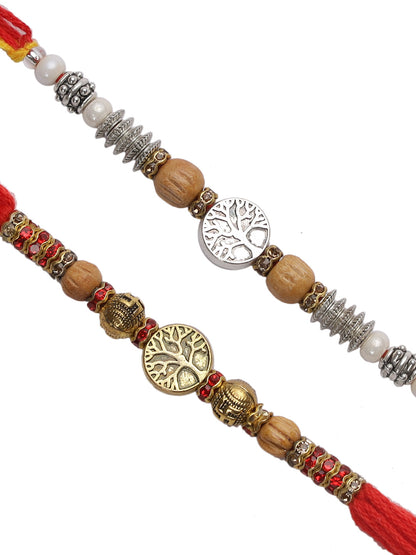 Woodland Rakhi Set of Two - Only Rakhi (PST22657_2)