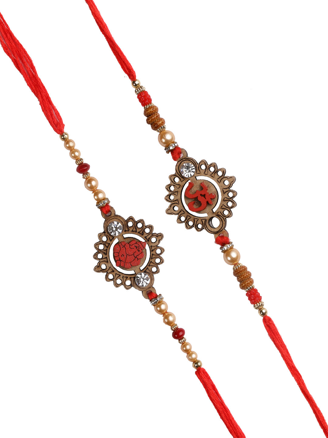 Good Charm Rakhi Set of Two - Only Rakhi (PST22670_2)