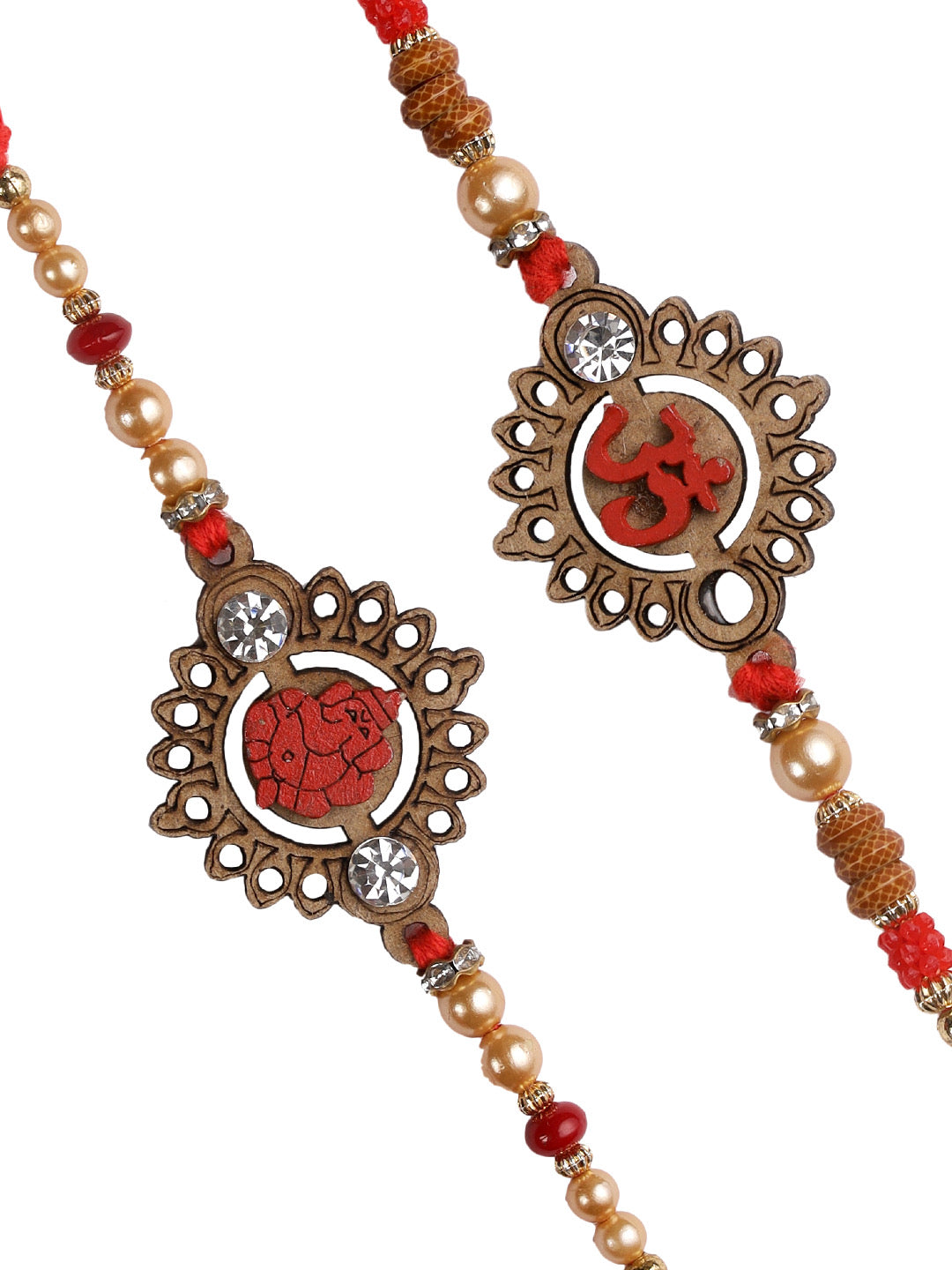 Good Charm Rakhi Set of Two - Only Rakhi (PST22670_2)