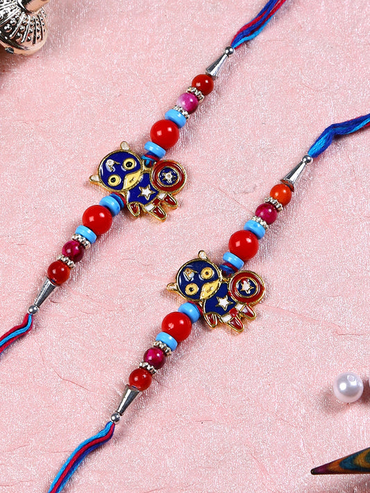 Avengers Rakhi Set of Two - Only Rakhi (PST22684_2)