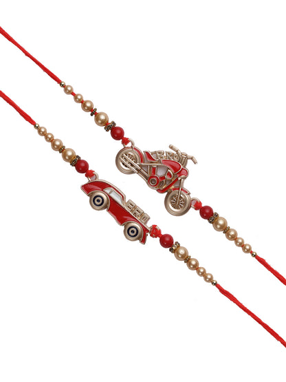 Motorcar Rakhi Set of Two - Only Rakhi (PST22690_2)