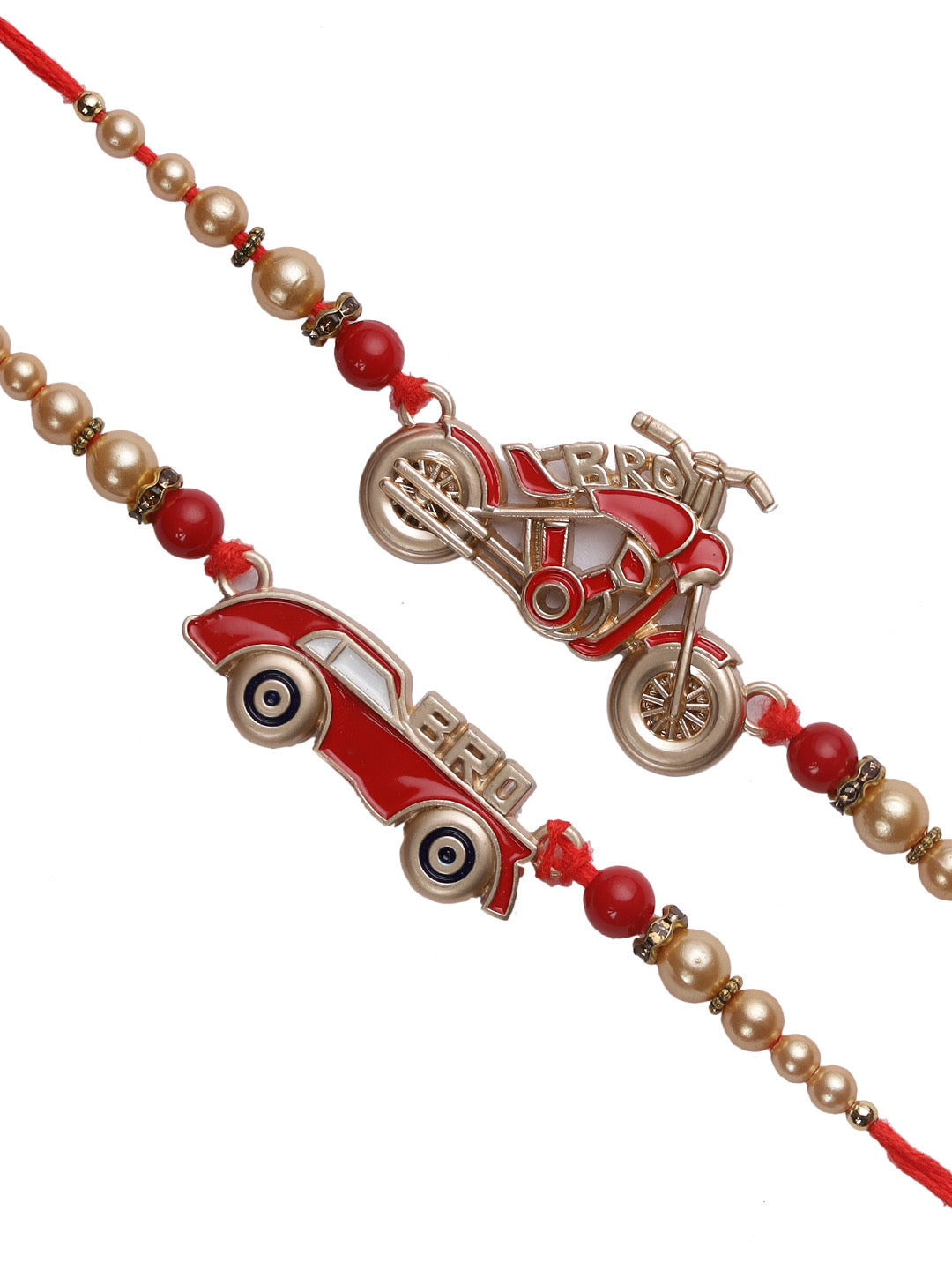 Motorcar Rakhi Set of Two - Only Rakhi (PST22690_2)