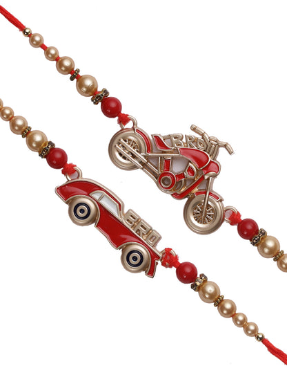 Motorcar Rakhi Set of Two - Only Rakhi (PST22690_2)