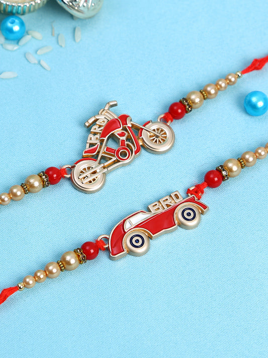 Motorcar Rakhi Set of Two - Only Rakhi (PST22690_2)