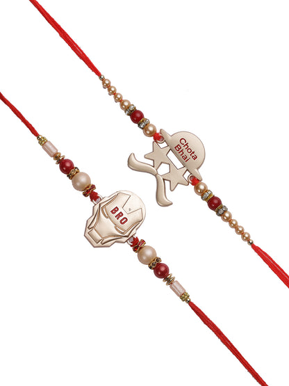 Quirky Cool Rakhi Set of Two - Only Rakhi (PST22691_2)