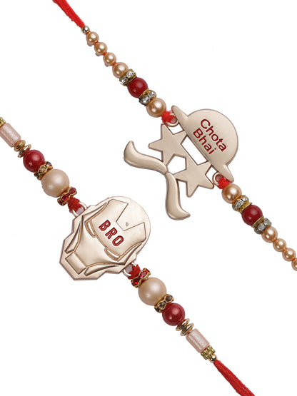 Quirky Cool Rakhi Set of Two - Only Rakhi (PST22691_2)