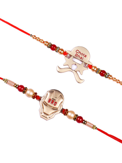 Quirky Cool Rakhi Set of Two - Only Rakhi (PST22691_2)