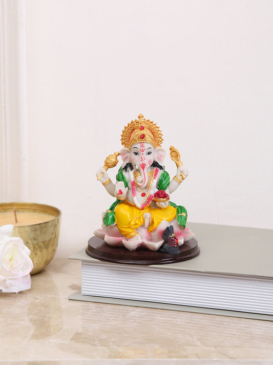 Serene and Pristine Ganesh Statue - Default Title (REF19460)