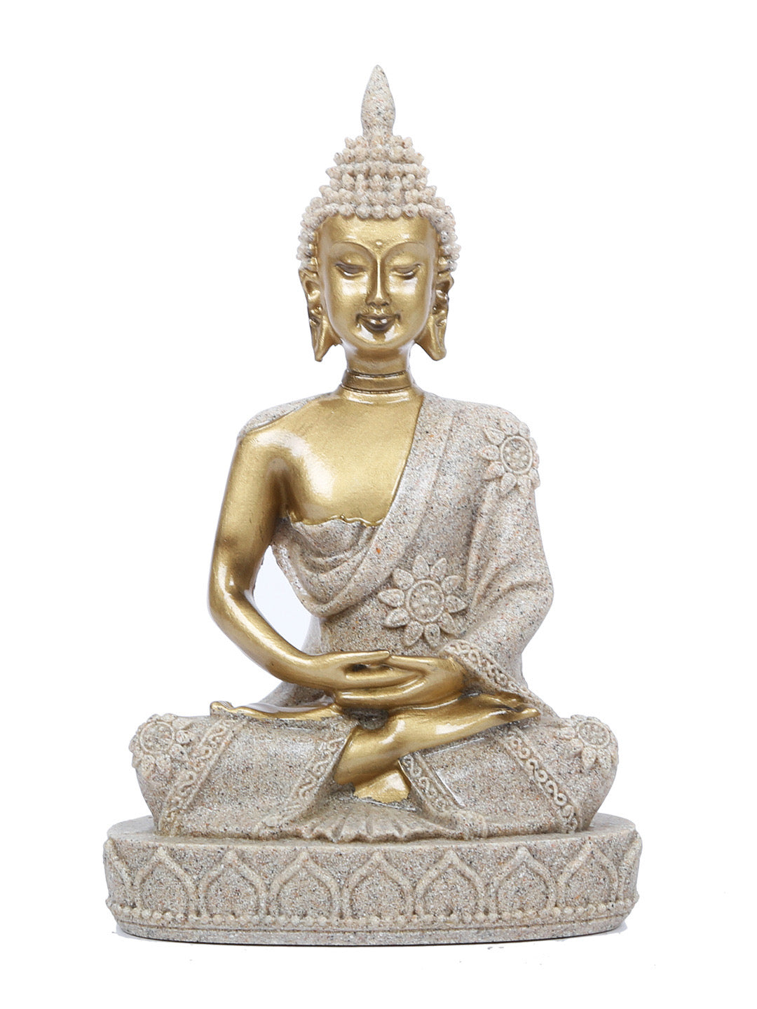 Golden Hue Buddha Statue - Default Title (REF19656)