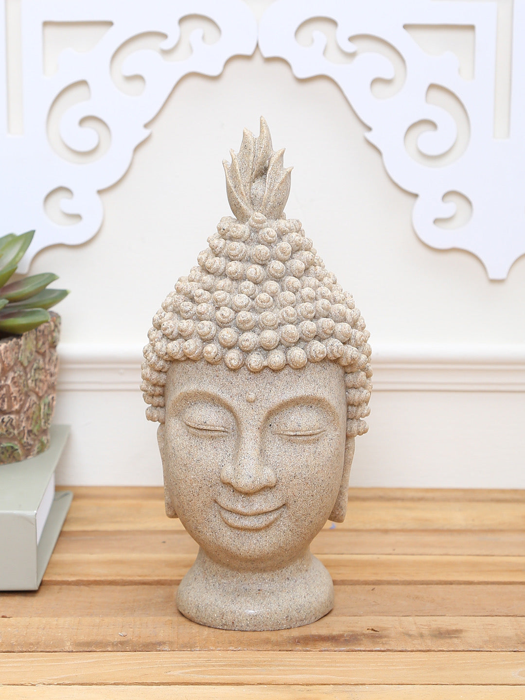 Serene and Calm Buddha Head - Default Title (REF19662)