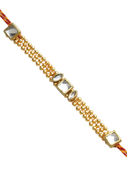 Beautiful Chain Styled Rakhi - Only Rakhi (RJ22103)