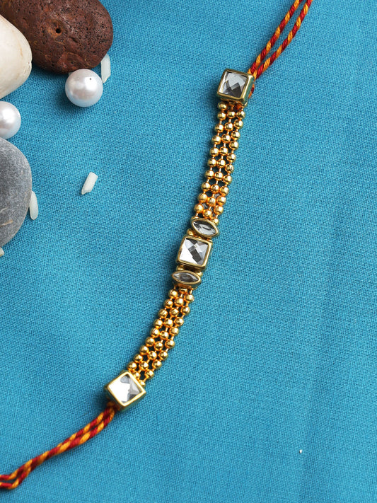 Beautiful Chain Styled Rakhi - Only Rakhi (RJ22103)