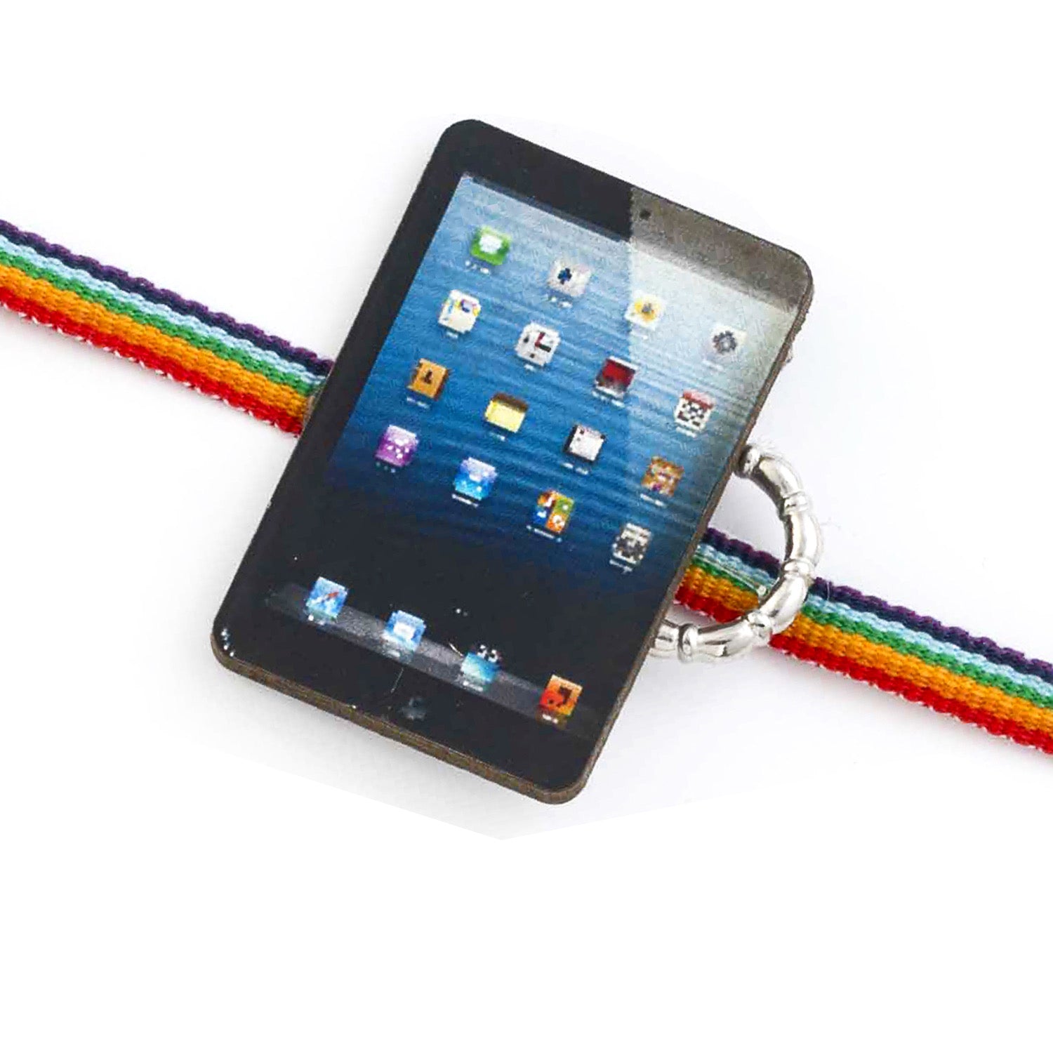 Aapno Rajasthan Multicolor Band Kids Rakhi with Tablet Motif - Default Title (RK17739)