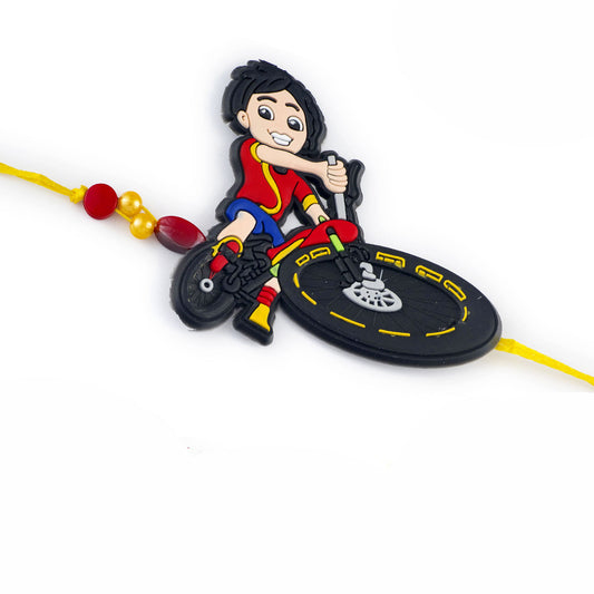 Aapno Rajasthan Cute Cartoon Motif Kids Rakhi - Default Title (RK17853)
